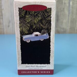 Hallmark Keepsake Ornament 1956 Ford Thunderbird Classic American Car Dated 1993